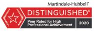 Martindale-Hubbell Distinguished Badge