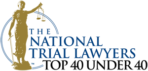 National Trial Lawyers Top 40 Under 40 Badge