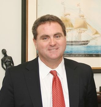 Patrick Morgan smiling
