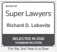 Super Lawyers - Selected in 2020 for the 2nd Year in a Row badge