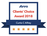 Avvo client's choice award 2018